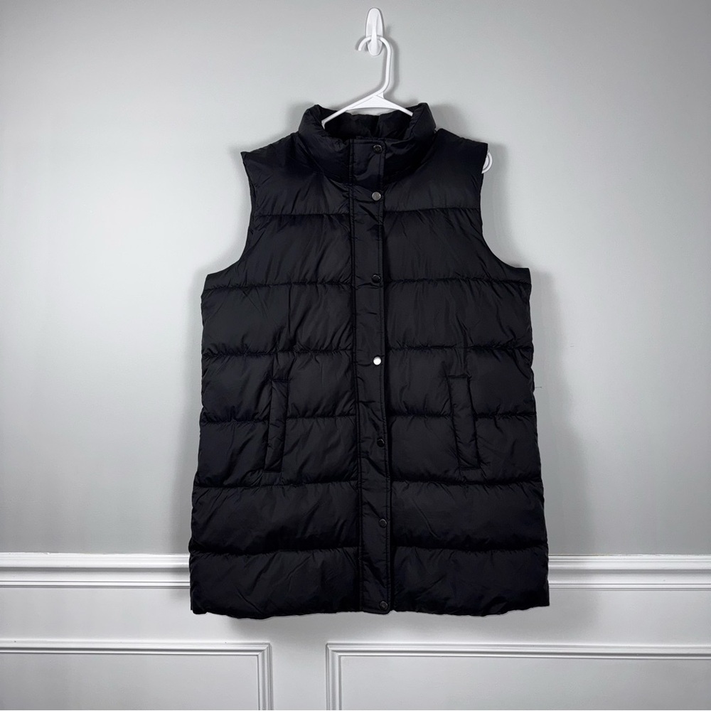 Weatherproof Black Vest NO ZIPPER HOOD (A1-50)‎